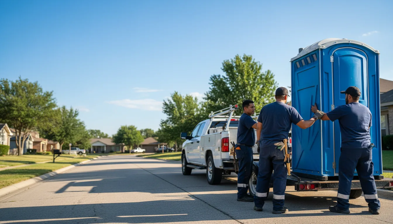 Portable Toilet Rental in Greenfield, IL near me